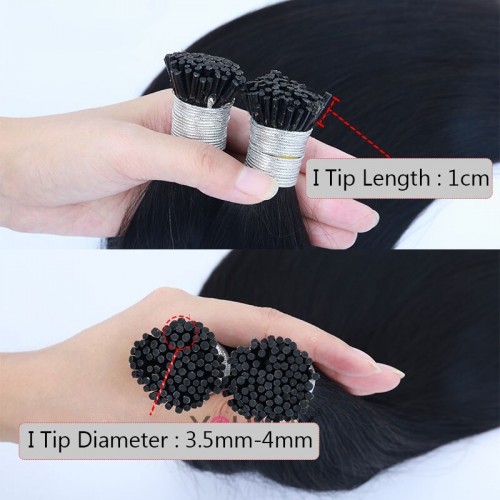 Human Hair I Tip Hair Extensions Kinky Straight | Human Hair Wig | Lace Front